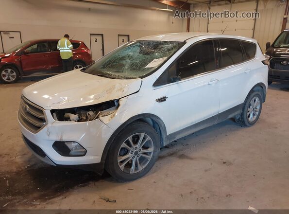 1FMCU0GD0HUA53159 2017 FORD ESCAPE White Առջևի ձախ երեք քառորդ տեսարան