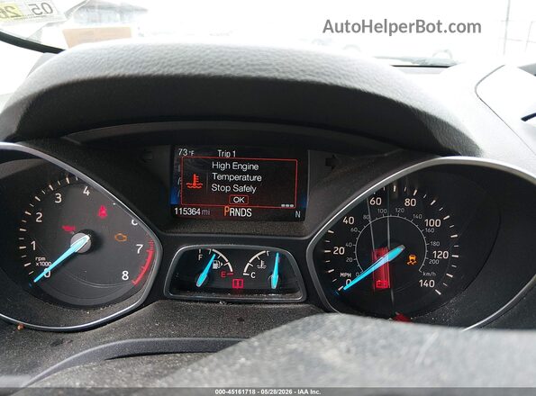 1FMCU0GD0HUD24172 2017 FORD ESCAPE Серый Вид задних сидений