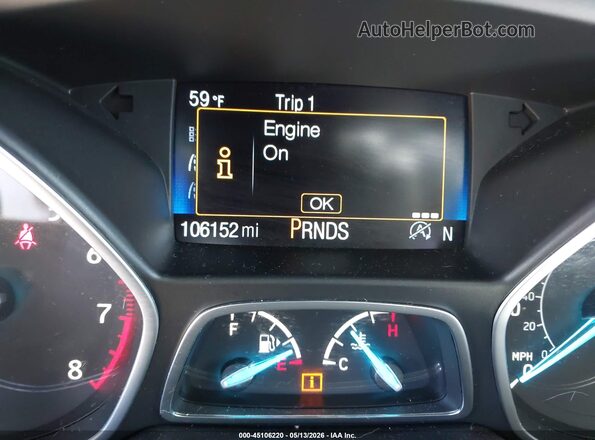 1FMCU0GD0HUF03215 2017 FORD ESCAPE Blue Widok tylnych siedzeń
