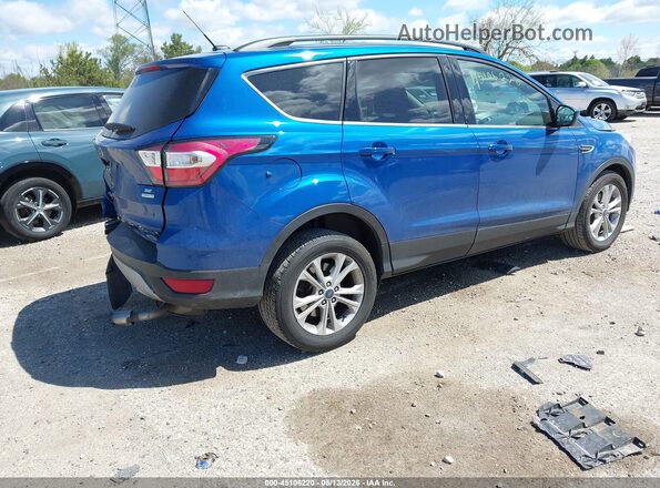 1FMCU0GD0HUF03215 2017 FORD ESCAPE Blue Tył prawy