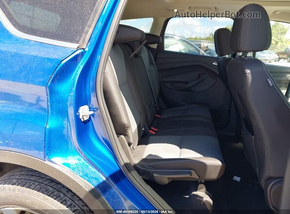 1FMCU0GD0HUF03215 2017 FORD ESCAPE Blue Widok naklejki z numerem VIN