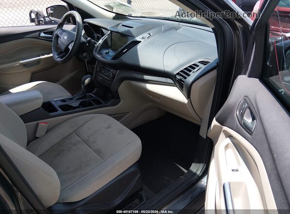 1FMCU0GD0JUB36130 2018 FORD ESCAPE Gray Սալոնի դիմացի տեսք