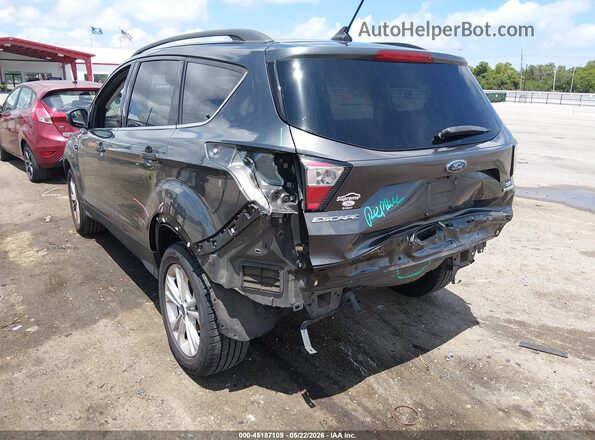 1FMCU0GD0JUB36130 2018 FORD ESCAPE Gray Հետևի ձախ