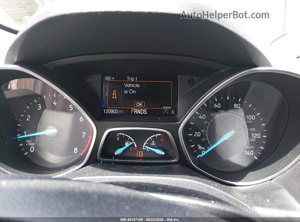 1FMCU0GD0JUB36130 2018 FORD ESCAPE Gray Հետևի նստատեղերի տեսք