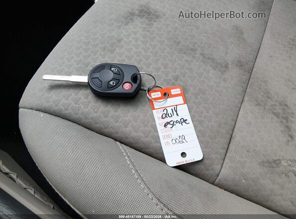 1FMCU0GD0JUB36130 2018 FORD ESCAPE Gray Առջևի վահանակի տեսք