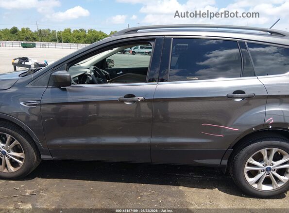 1FMCU0GD0JUB36130 2018 FORD ESCAPE Gray 