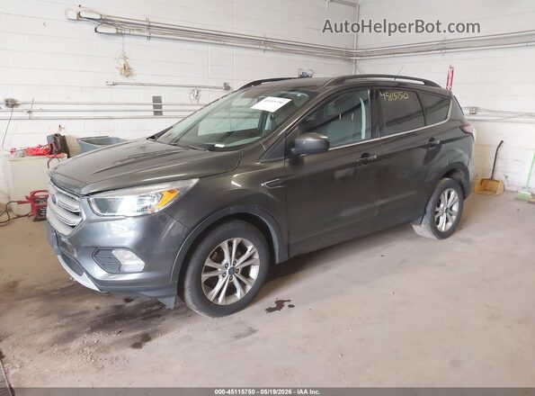 1FMCU0GD0JUB89958 2018 FORD ESCAPE Black Front left