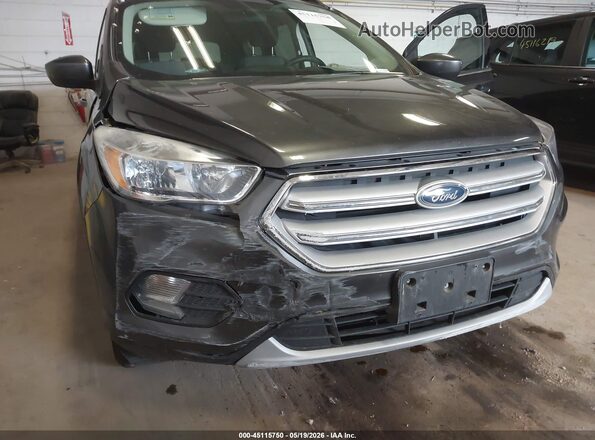 1FMCU0GD0JUB89958 2018 FORD ESCAPE Black Front view