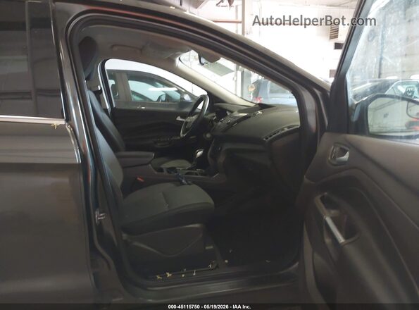 1FMCU0GD0JUB89958 2018 FORD ESCAPE Black Front interior view