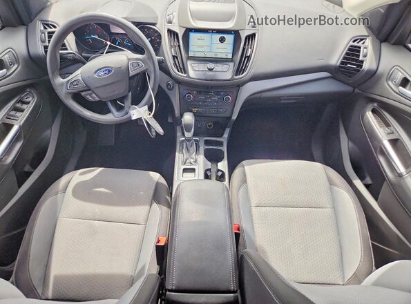 1FMCU0GD0KUA41181 2019 FORD ESCAPE White Dashboard view