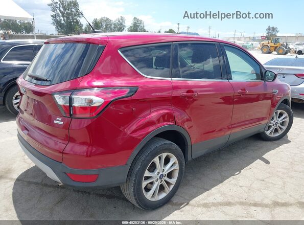 1FMCU0GD1HUD93260 2017 FORD ESCAPE Red Rear right