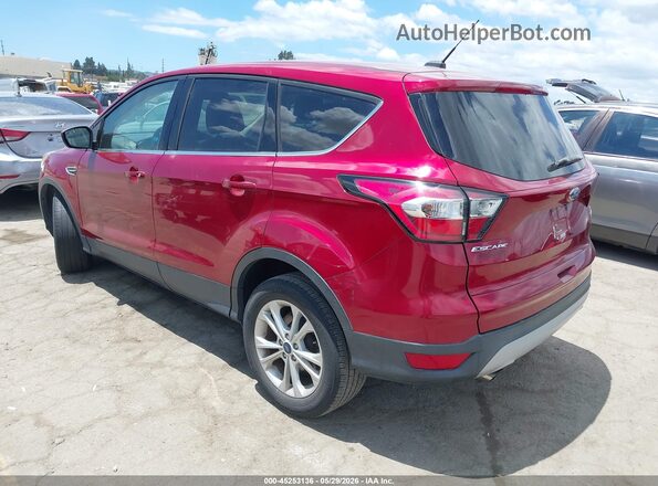 1FMCU0GD1HUD93260 2017 FORD ESCAPE Red Rear left