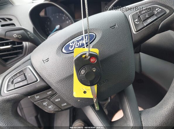 1FMCU0GD1JUA81509 2018 FORD ESCAPE Blue Vista del salpicadero