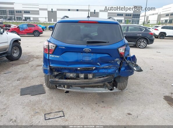 1FMCU0GD1JUA81509 2018 FORD ESCAPE Blue Vista frontal