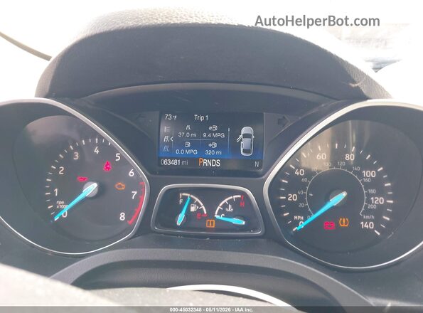1FMCU0GD2HUD78315 2017 FORD ESCAPE White უკანა სავარძლების ხედი