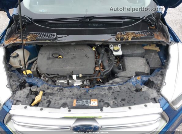 1FMCU0GD2HUE91598 2017 FORD ESCAPE Blue Vista trasera