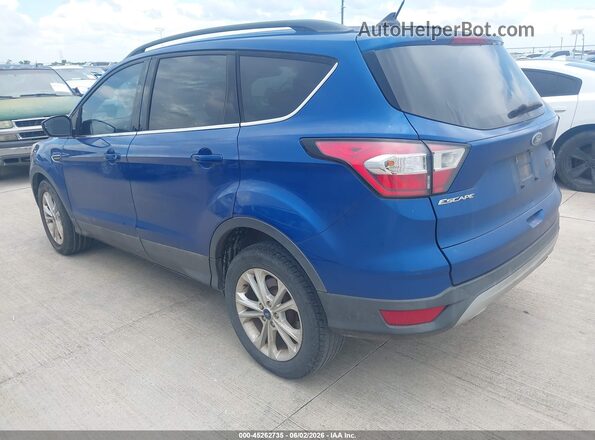 1FMCU0GD2JUC18800 2018 FORD ESCAPE Blue Հետևի ձախ
