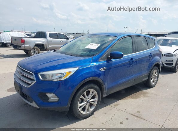 1FMCU0GD3HUB56415 2017 FORD ESCAPE Синий Передняя левая четверть