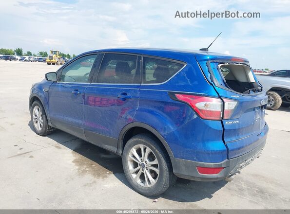 1FMCU0GD3HUB56415 2017 FORD ESCAPE Синий Задняя левая четверть