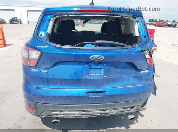 1FMCU0GD3HUB56415 2017 FORD ESCAPE Синий Вид спереди