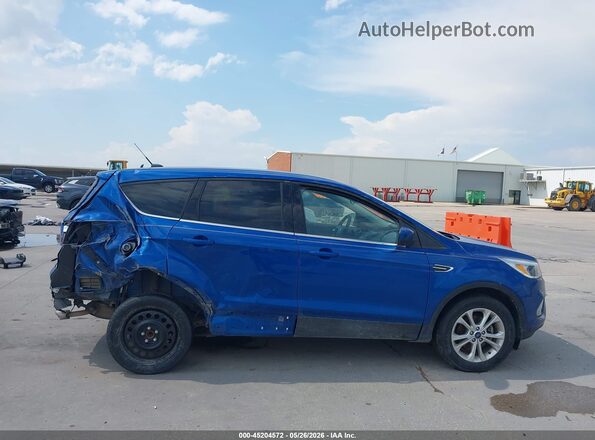 1FMCU0GD3HUB56415 2017 FORD ESCAPE Синий Панорамный вид салона 360°