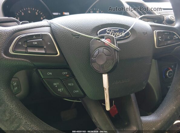 1FMCU0GD3HUC98229 2017 FORD ESCAPE White Вид панелі приладів