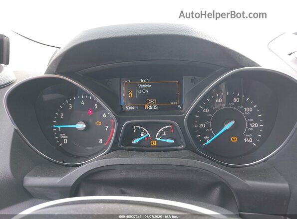 1FMCU0GD3JUC03416 2018 FORD ESCAPE Gray Rear seats view