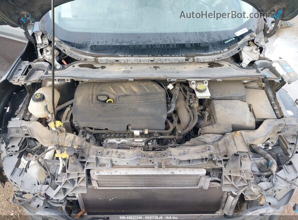1FMCU0GD3JUC03416 2018 FORD ESCAPE Gray Rear view