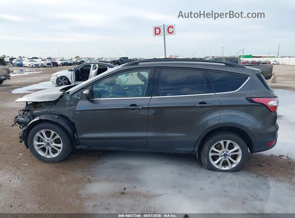 1FMCU0GD3JUC03416 2018 FORD ESCAPE Gray 