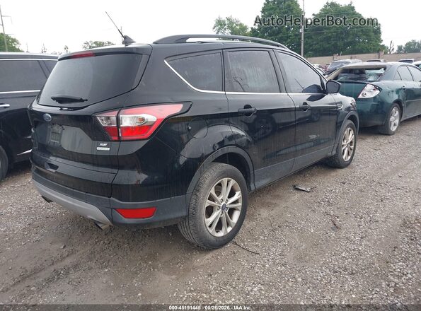 1FMCU0GD3JUC13198 2018 FORD ESCAPE Black Задня права чверть