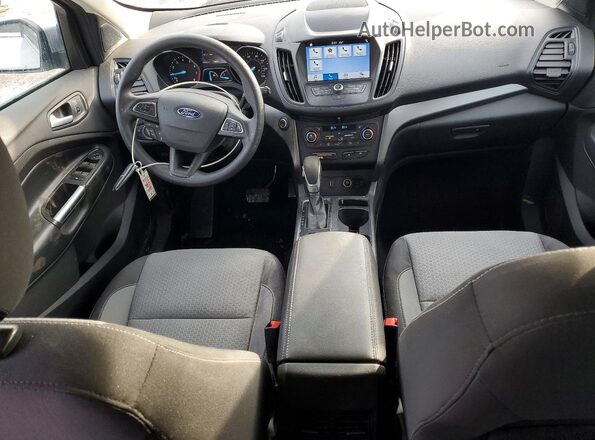 1FMCU0GD3KUB51867 2019 FORD ESCAPE Серебряный Вид панели приборов