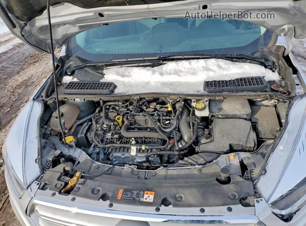 1FMCU0GD3KUB51867 2019 FORD ESCAPE Серебряный Вид подкапотного пространства