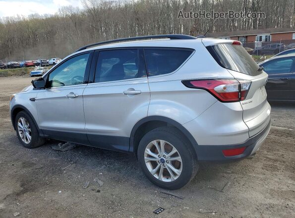 1FMCU0GD4JUC37073 2018 FORD ESCAPE Silver Rear left