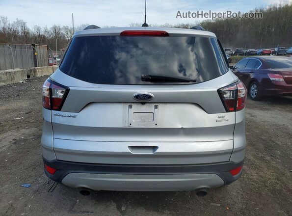 1FMCU0GD4JUC37073 2018 FORD ESCAPE Silver Rear view