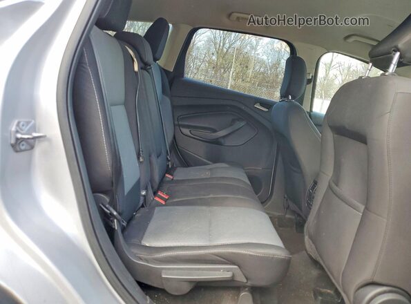 1FMCU0GD4JUC37073 2018 FORD ESCAPE Silver Rear seats view