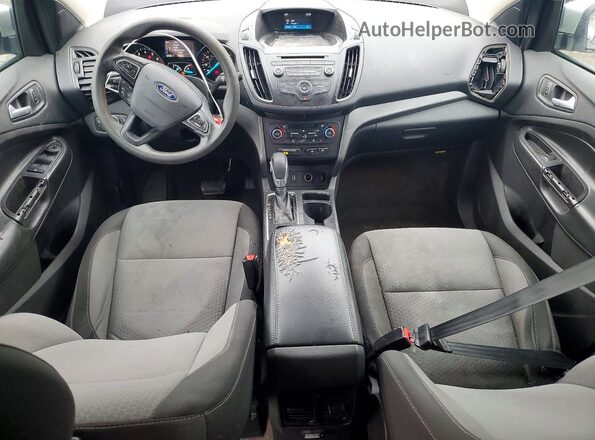 1FMCU0GD4JUC37073 2018 FORD ESCAPE Silver Dashboard view