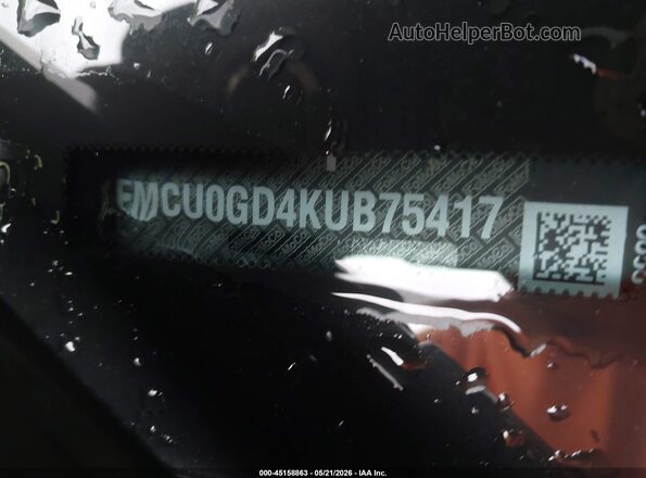 1FMCU0GD4KUB75417 2019 FORD ESCAPE Blue Շարժիչի բաժամունքի տեսք