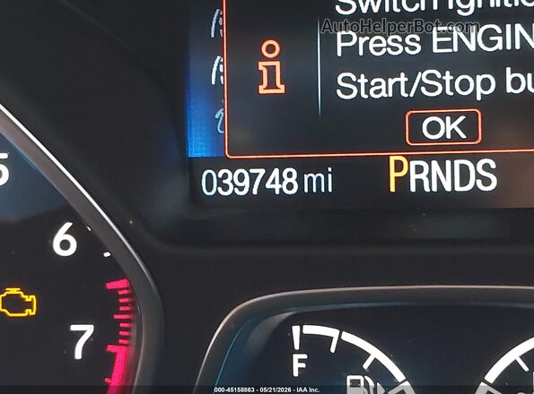 1FMCU0GD4KUB75417 2019 FORD ESCAPE Blue 