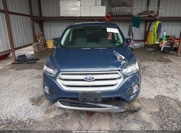 1FMCU0GD4KUB75417 2019 FORD ESCAPE Blue Սարքավորումների վահանակի տեսք