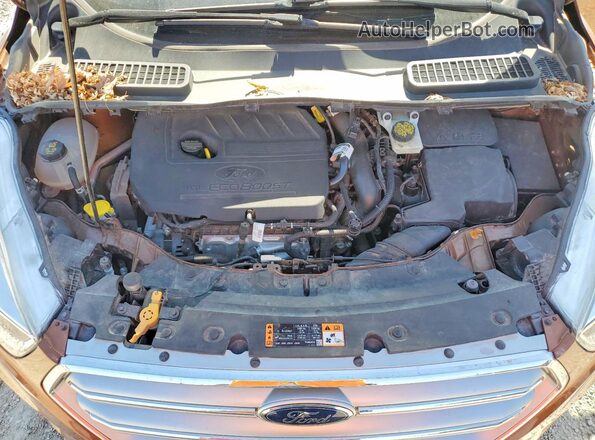 1FMCU0GD5HUA53853 2017 FORD ESCAPE Золотой 