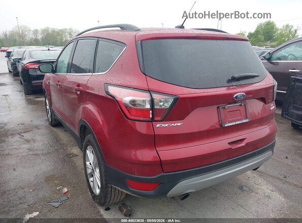 1FMCU0GD5HUD37497 2017 FORD ESCAPE Red Հետևի ձախ