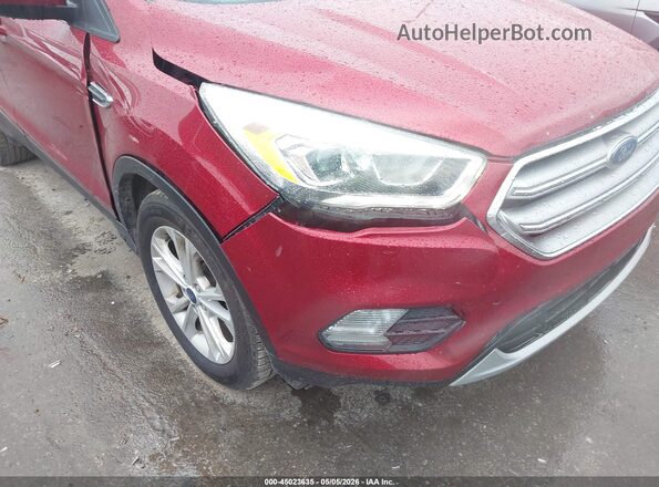 1FMCU0GD5HUD37497 2017 FORD ESCAPE Red Դիմացի տեսք