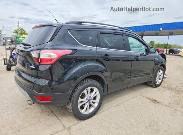 1FMCU0GD5HUE22503 2017 FORD ESCAPE Black Задня права чверть
