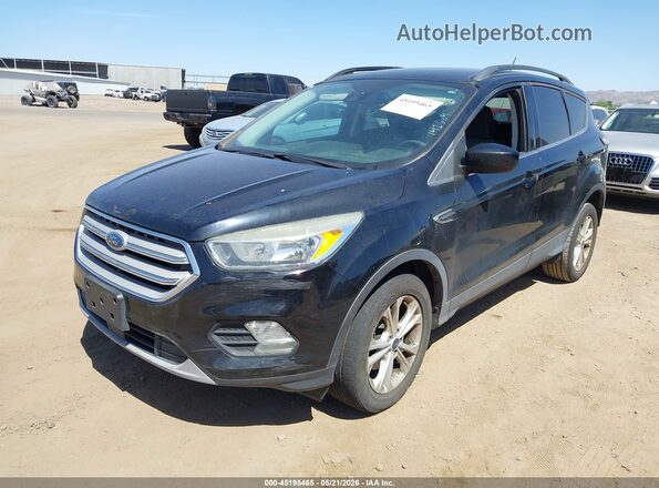 1FMCU0GD5JUA31275 2018 FORD ESCAPE Black Передня ліва чверть