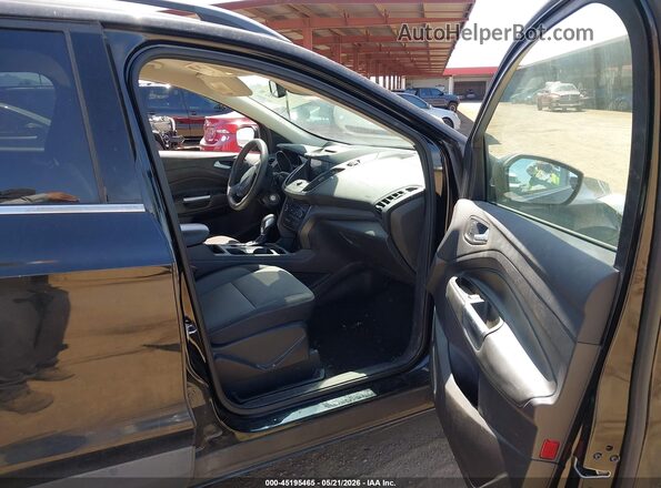 1FMCU0GD5JUA31275 2018 FORD ESCAPE Black Вид салону спереду