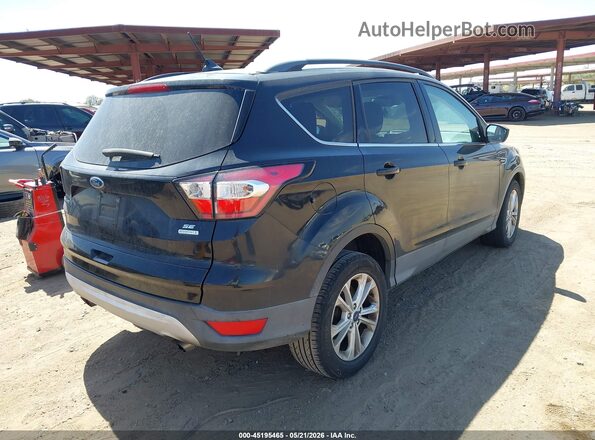 1FMCU0GD5JUA31275 2018 FORD ESCAPE Black Задня права чверть