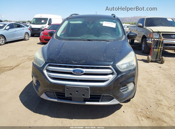 1FMCU0GD5JUA31275 2018 FORD ESCAPE Black Вид щитка приладів
