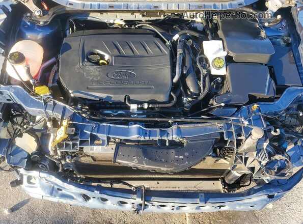 1FMCU0GD5JUB81970 2018 FORD ESCAPE Blue ძრავის განყოფილების ხედი