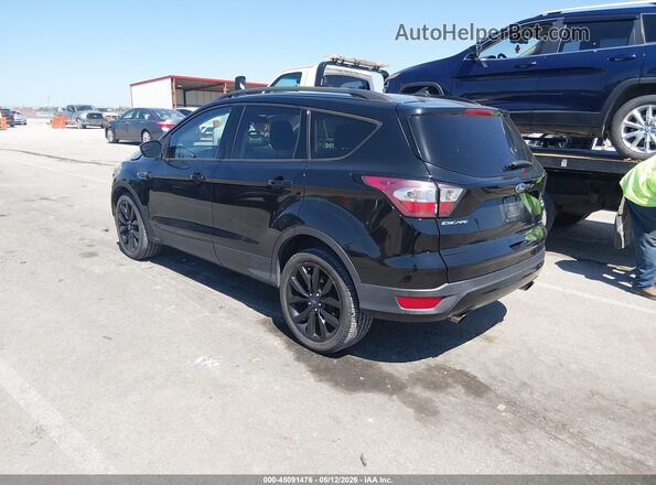 1FMCU0GD5JUD54449 2018 FORD ESCAPE Black Trasero izquierdo