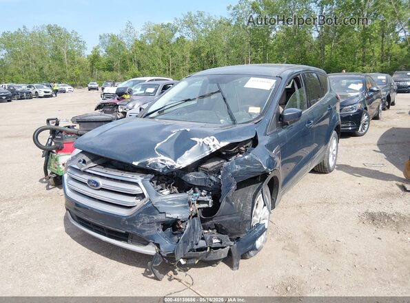 1FMCU0GD5KUB13122 2019 FORD ESCAPE Blue წინა მარცხენა ხედი სამი მეოთხედიდან